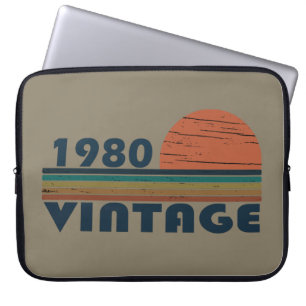 Capa Para Notebook Nascer de aniversário de 1980