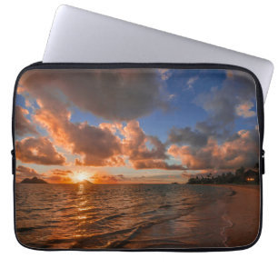 Capa Para Notebook Nascer do sol na ilha de Mokulua