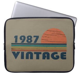 Capa Para Notebook nascer em presente de aniversário de 1987