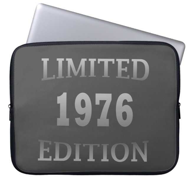Capa Para Notebook nascido em 1976 presente de 50º aniversário (Frente)