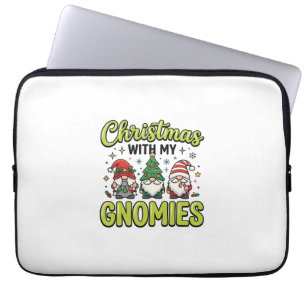 Capa Para Notebook Natal Com Meu Design De Gnome Gnomies