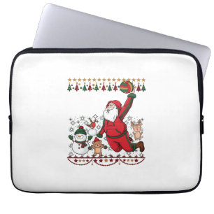 Capa Para Notebook Natal Papai Noel Volei Boneco de Neve Rena