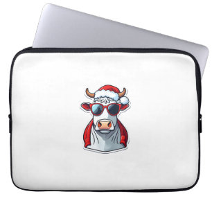 Capa Para Notebook Natal Xmas Feliz Natal Camisa Vaca Ch