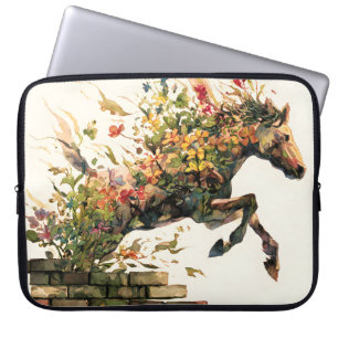 Capa Para Notebook Natureza Pulverização Botânica