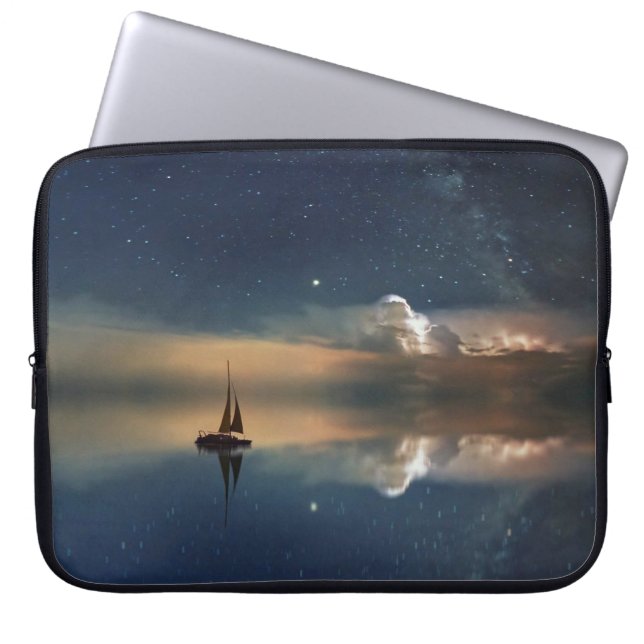 Capa Para Notebook Navegando para as Nuvens  (Frente)