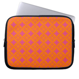 Capa Para Notebook Navio cor-de-rosa e laranja