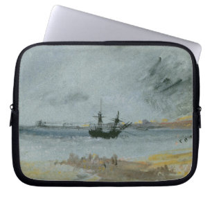 Capa Para Notebook Navio encalhado, prisão militar de Joseph Mallord