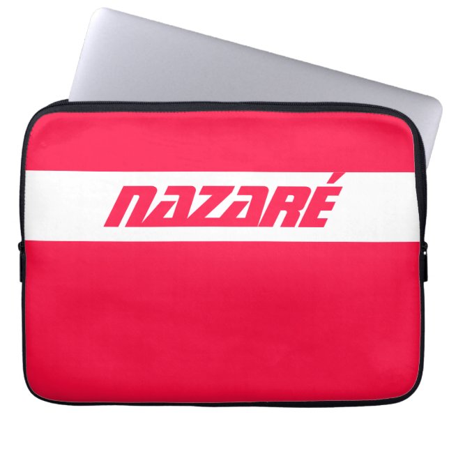 Capa Para Notebook Nazaré - Portugal Surf Surfin (Frente)