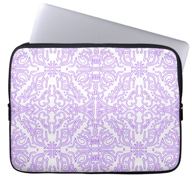 Capa Para Notebook Nebulosa Mística Lilás (Frente)