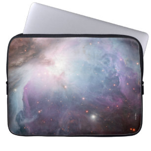 Capa Para Notebook Nebulosa Órion Astronomia azul marrom bege céu est