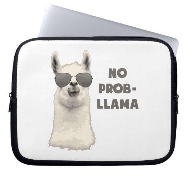 Capa Para Notebook Nenhum lama do problema (Frente)