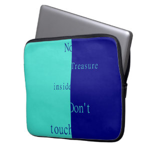 Capa Para Notebook Nenhum Tesouro Dentro – Não Toque