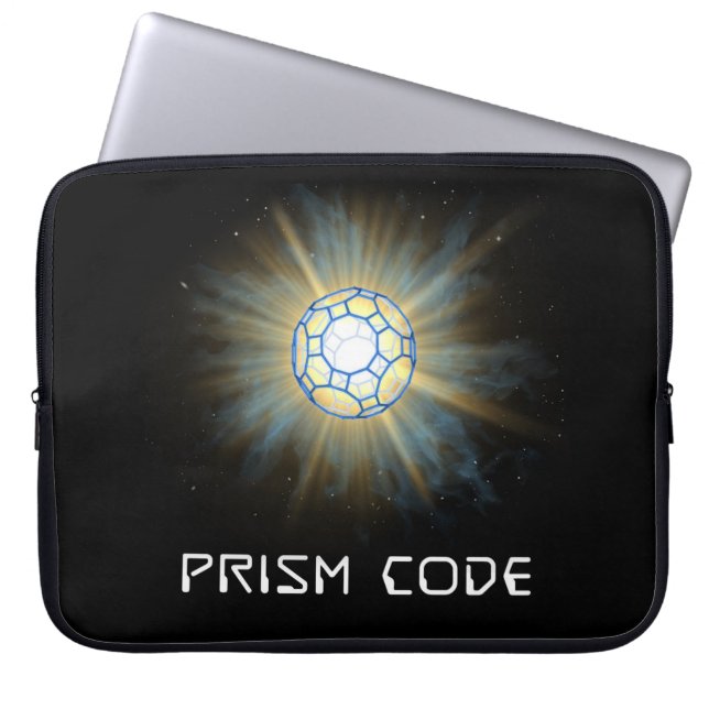 Capa Para Notebook Neo Bolsa de laptop 15" Código Prism - Filho Ouro (Frente)