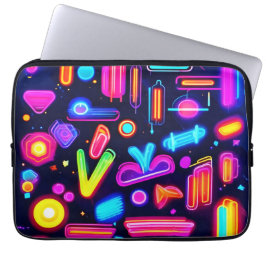 Capa Para Notebook Neon Dreamscape Symphony