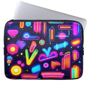 Capa Para Notebook Neon Dreamscape Symphony