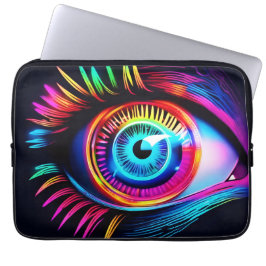 Capa Para Notebook Neon Eye Dream
