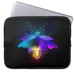 Capa Para Notebook Neon Firefly a preto