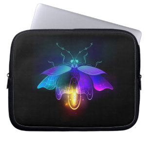 Capa Para Notebook Neon Firefly a preto