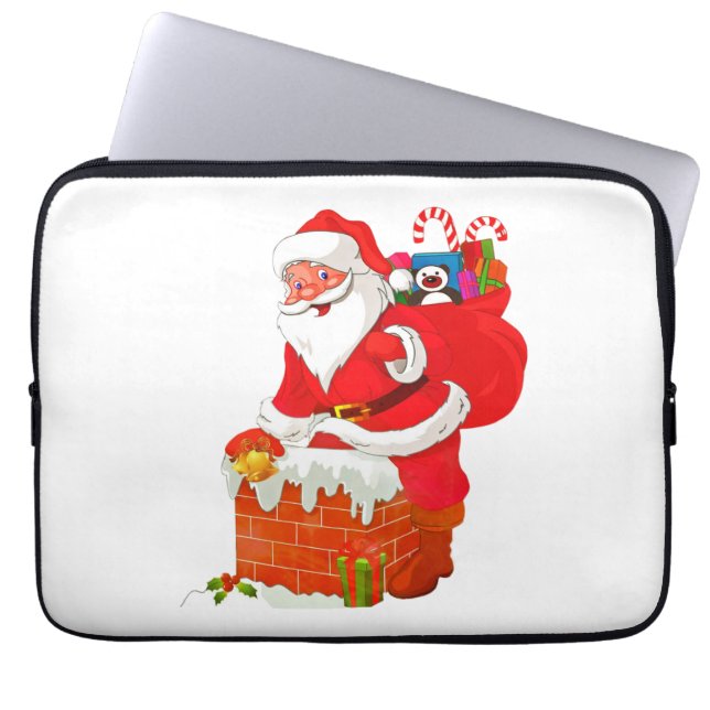 Capa Para Notebook Neoprene Bolsa de laptop 13 polegadas (Frente)