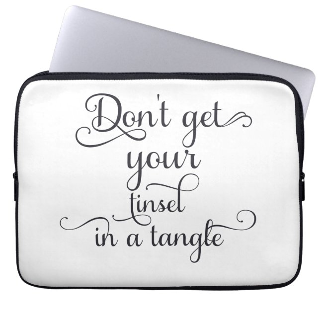 Capa Para Notebook Neoprene Bolsa de laptop 13 polegadas (Frente)