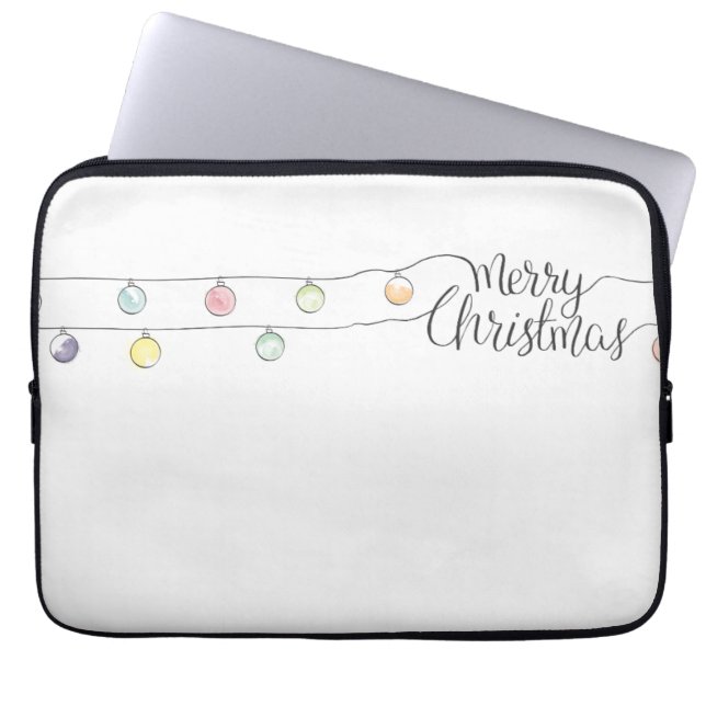 Capa Para Notebook Neoprene Bolsa de laptop 13 polegadas (Frente)