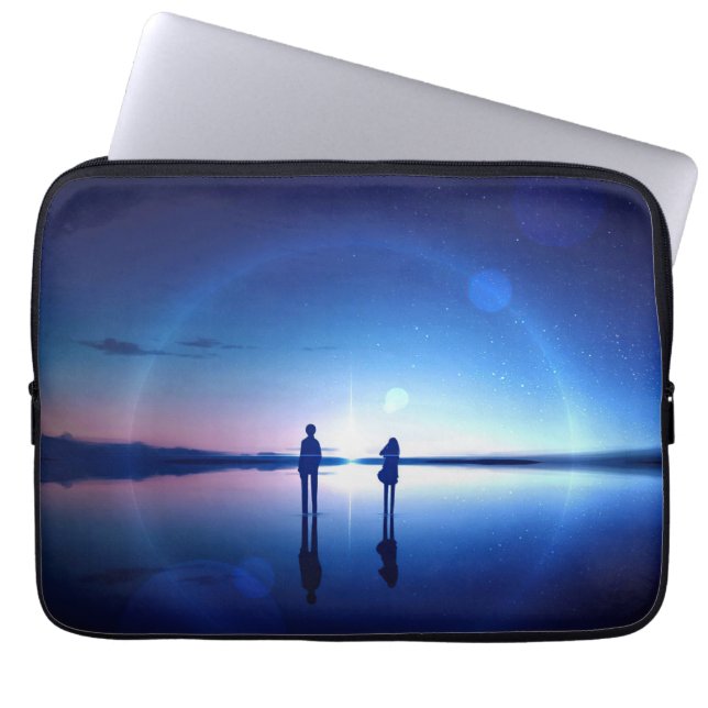 Capa Para Notebook Neoprene Bolsa de laptop 13 polegadas (Frente)