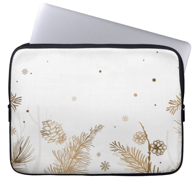 Capa Para Notebook Neoprene Bolsa de laptop 13 polegadas (Frente)