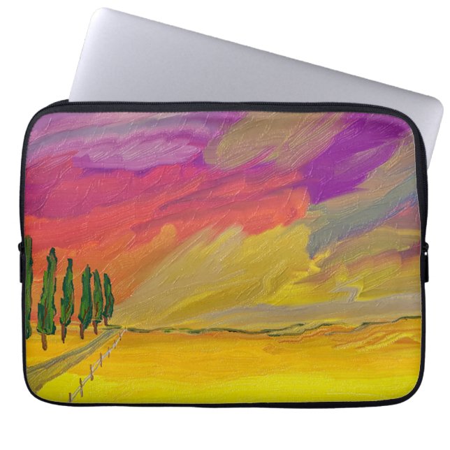 Capa Para Notebook Neoprene Bolsa de laptop 13 polegadas (Frente)