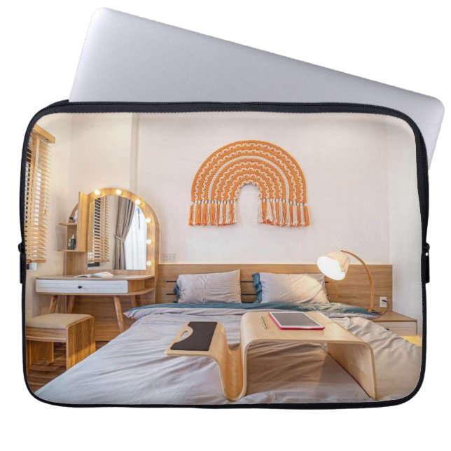 Capa Para Notebook Neoprene Bolsa de laptop 13 polegadas (Frente)