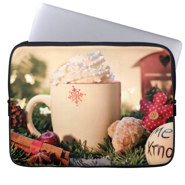 Capa Para Notebook Neoprene Bolsa de laptop 13 polegadas (Frente)