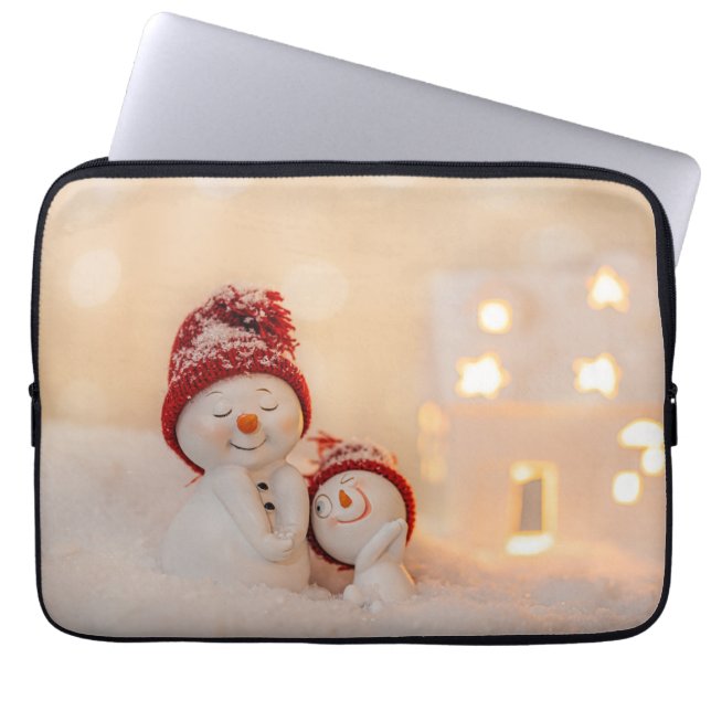 Capa Para Notebook Neoprene Bolsa de laptop 13 polegadas (Frente)
