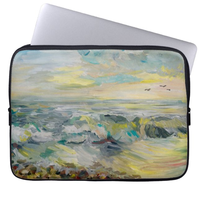 Capa Para Notebook Neoprene Bolsa de laptop 13 polegadas (Frente)