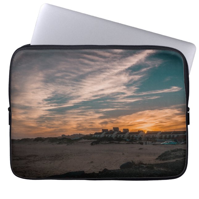 Capa Para Notebook Neoprene Bolsa de laptop 13 polegadas (Frente)