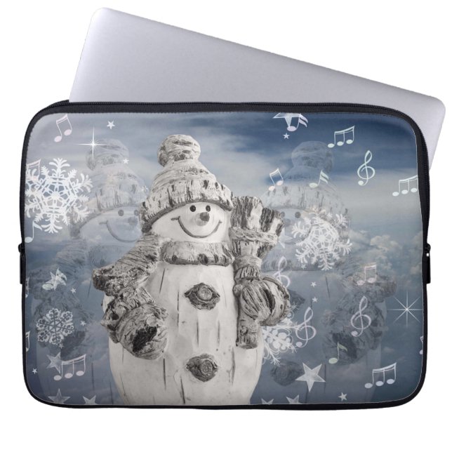 Capa Para Notebook Neoprene Bolsa de laptop 13 polegadas (Frente)