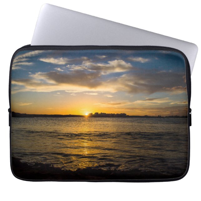 Capa Para Notebook Neoprene Bolsa de laptop 13 polegadas (Frente)
