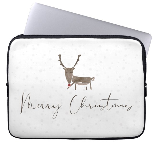 Capa Para Notebook Neoprene Bolsa de laptop 13 polegadas (Frente)