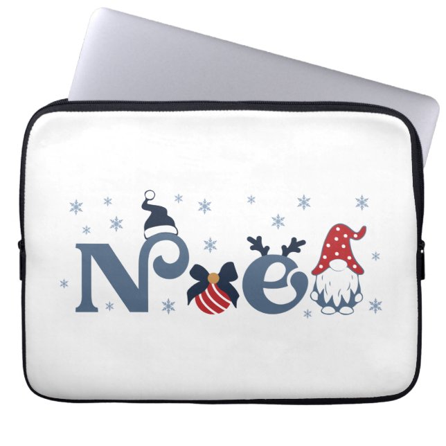 Capa Para Notebook Neoprene Bolsa de laptop 13 polegadas (Frente)