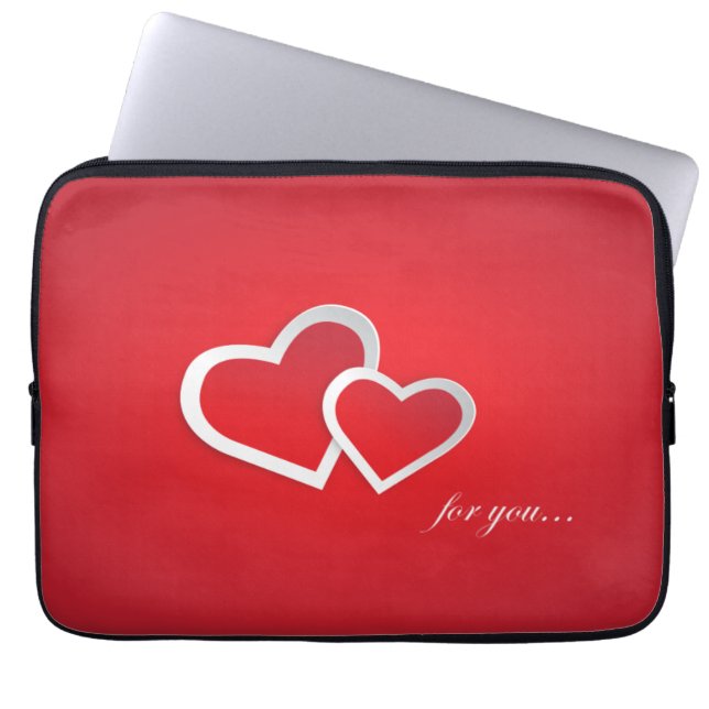 Capa Para Notebook Neoprene Bolsa de laptop 13 polegadas (Frente)