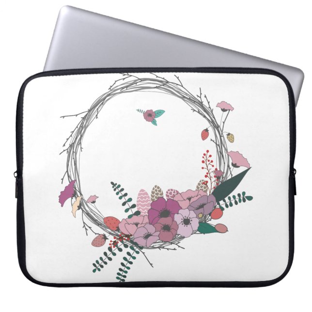Capa Para Notebook Neoprene Bolsa de laptop 15 polegadas (Frente)