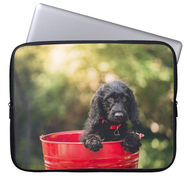 Capa Para Notebook Neoprene Bolsa de laptop 15 polegadas (Frente)