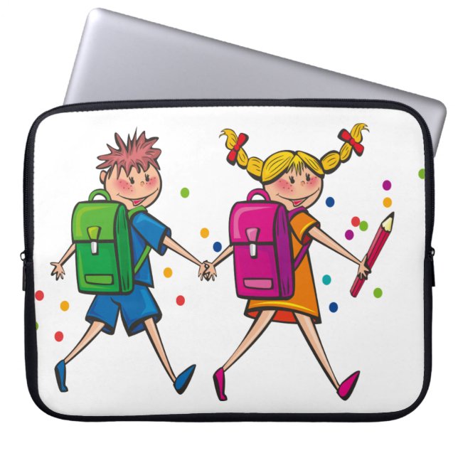 Capa Para Notebook Neoprene Bolsa de laptop 15 polegadas (Frente)