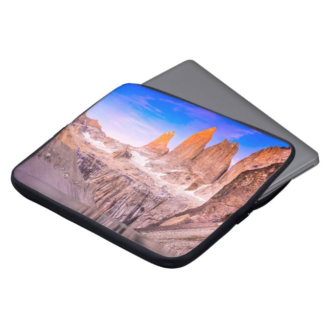 Capa Para Notebook Neoprene Bolsa de laptop Torres del Paine (Frente Topo)