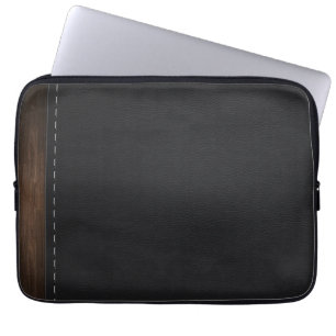 Capa Para Notebook Neoprene de couro Bolsa de laptop de 13 polegadas