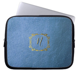 Capa Para Notebook Neoprene Impresso Personalizado com Efeito Azul de