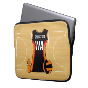 Capa Para Notebook Netball personalizado original