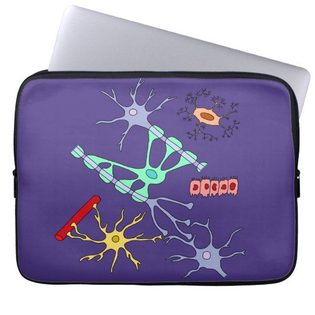 Capa Para Notebook Neurônios E Glia (Frente)