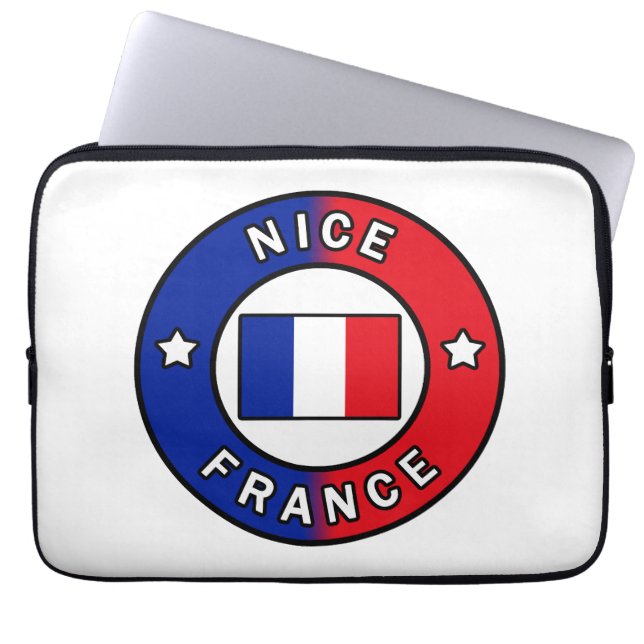 Capa Para Notebook Nice França (Frente)