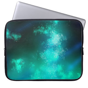 Capa Para Notebook Night Sky Emerald Laptop Bag