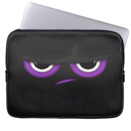 Capa Para Notebook Ninja zangado preto
