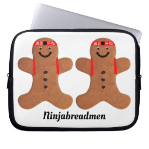 Capa Para Notebook Ninjabreadman biscuit (biscoito) Eletrônicos Bag